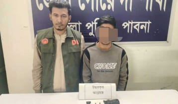 অস্ত্র উঁচিয়ে গুলি করা তুষার গ্রেপ্তার, পিস্তল উদ্ধার