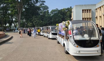 রাবিতে চালু হলো কাঙ্ক্ষিত ই-কার