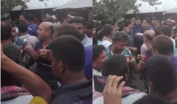 চাঁপাইনবাবগঞ্জে মাদকবিরোধী অভিযানে গিয়ে লাঞ্ছিত এসআই