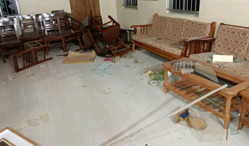 সাবেক রাষ্ট্রপতি আবদুল হামিদের বাড়িতে হামলা-ভাঙচুর