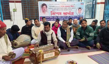 খালেদা জিয়ার রোগমুক্তি কামনায় মন্দিরে প্রার্থনা