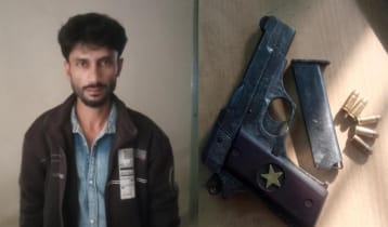 মুজিবনগরে অস্ত্র-গুলিসহ আটক ১