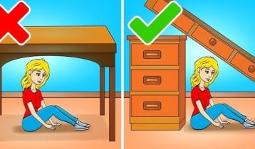 ভূমিকম্পের সময় ও পরে করণীয়