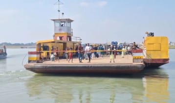 কিশোরগঞ্জ হাওরে ফেরি চলাচল শুরু