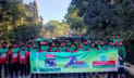 সিকৃবিতে শিবিরের ম্যারাথন দৌড় প্রতিযোগিতা