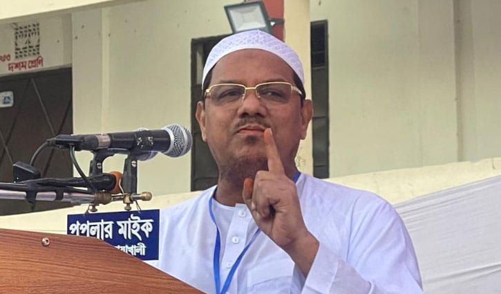 কোনো চাঁদাবাজ দলের ক্ষমতায় যাওয়ার সিঁড়ি হবো না: চরমোনাই পীর