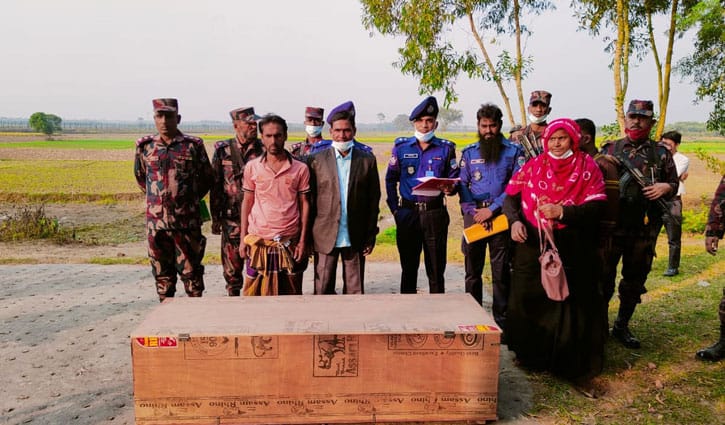 সীমান্তে গুলিতে নিহত বাংলাদেশির মরদেহ ফিরিয়ে দিল ভারত