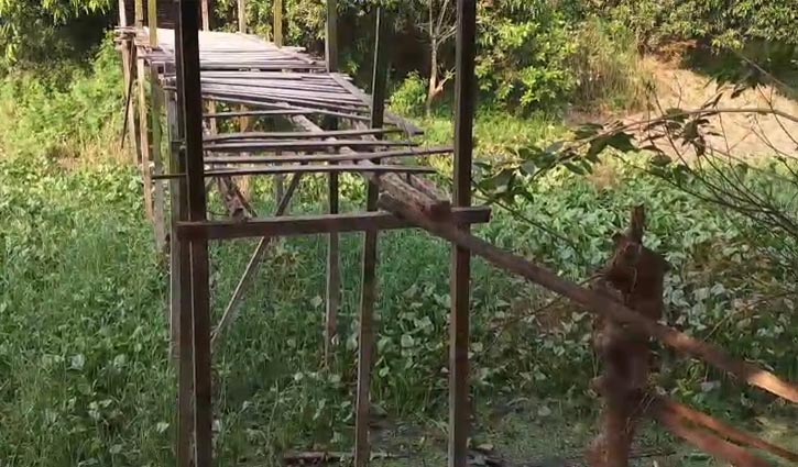 মুন্সীগঞ্জে পারিবারিক দ্বন্দ্বে ভাঙল পুল, হাজারো মানুষের ভোগান্তি