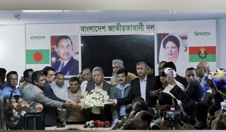 নিজ দল বিলুপ্ত করে বিএনপিতে যোগ দিলেন সেলিম