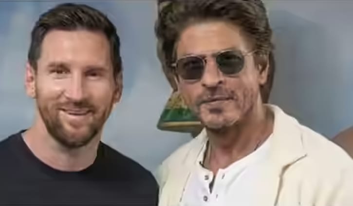 মেসির সঙ্গে দেখা হলো শাহরুখের