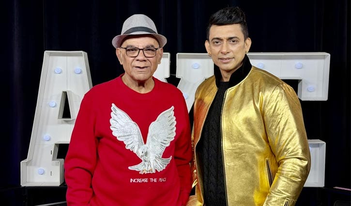 এই বয়সেও মানুষটা কত উজ্জীবিত, আহমেদ শরীফকে নিয়ে জায়েদ খান