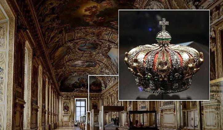 যেভাবে প্রকাশ্যে দিবালোকে চুরি হলো ফরাসি রাজপরিবারের মুকুট