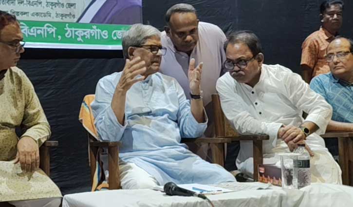 নির্বাচনে রাজনৈতিক ও অর্থনৈতিক ভবিষ্যত নির্ধারিত হবে: ফখরুল 