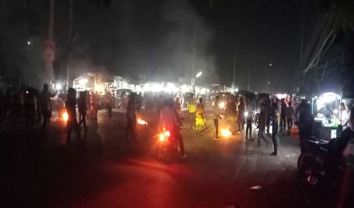 কুষ্টিয়ায় মনোনয়ন বঞ্চিত সোহরাবের সমর্থকদের বিক্ষোভ