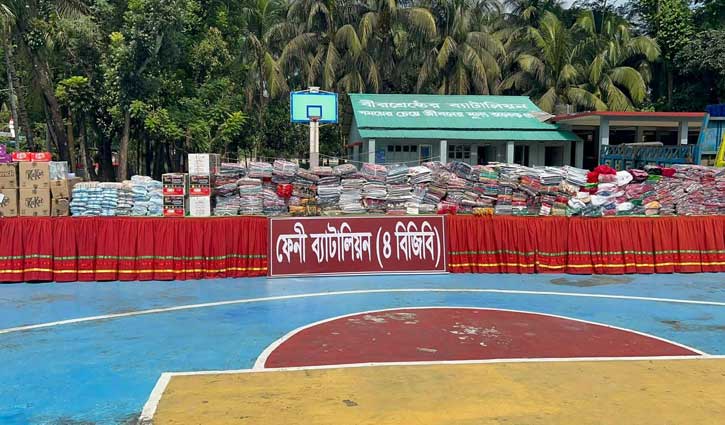 ফেনীতে সোয়া ১ কোটি টাকার চোরাচালান পণ্য উদ্ধার 