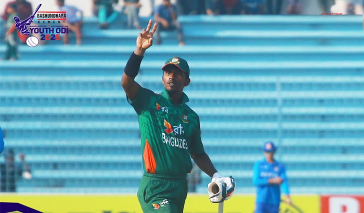 আজিজুলের সেঞ্চুরিতে সহজ ম্যাচ কঠিন করে জিতে সিরিজ বাঁচাল বাংলাদেশ