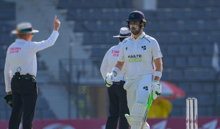 ১ উইকেটে ৯৪ রান তুলে মধ্যাহ্ন বিরতিতে আয়ারল্যান্ড