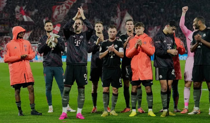 বায়ার্নের টানা ১৪ ম্যাচ জয়ের অবিশ্বাস্য রেকর্ড