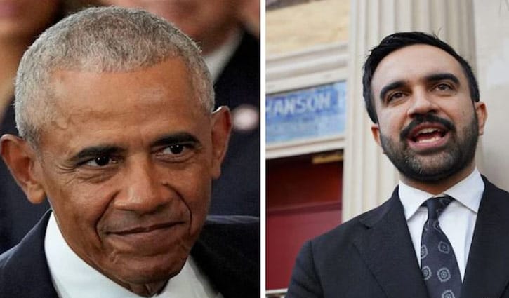 মামদানির পরামর্শক হওয়ার প্রস্তাব দিলেন ওবামা