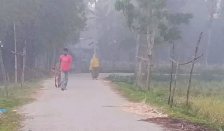 পঞ্চগড়ে কমছে তাপমাত্রা, বাড়ছে শীত