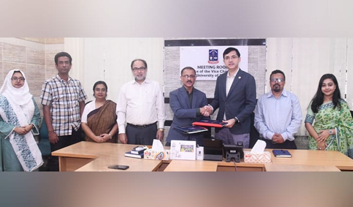 আন্তর্জাতিক সহযোগিতা জোরদারে ঢাবির দুই সমঝোতা স্মারক স্বাক্ষর