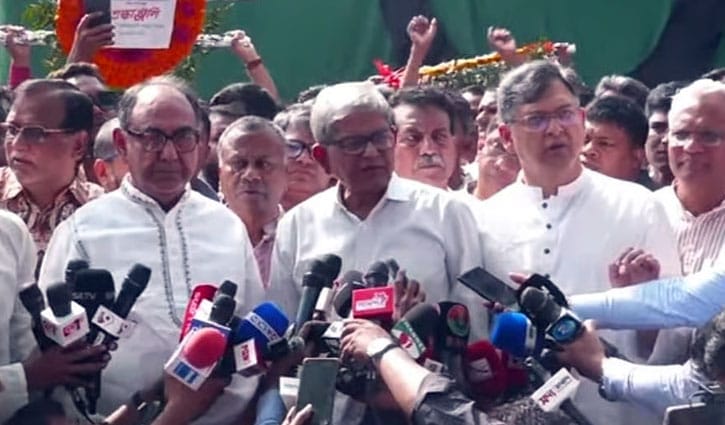 গণতন্ত্রকে আবার ধ্বংস করার চক্রান্ত চলছে: মির্জা ফখরুল