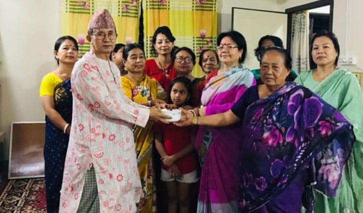 রাঙামাটিতে গুর্খা সম্প্রদায়ের ‘ভৈল-ঢেওসি’ উৎসব