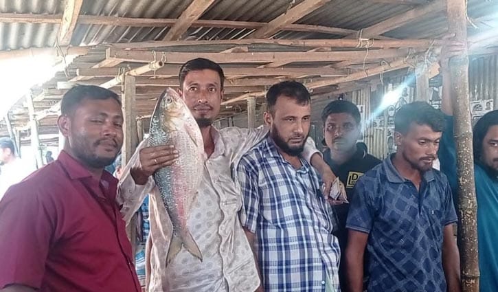 এক ইলিশ বিক্রি হলো ৯২০০ টাকায়