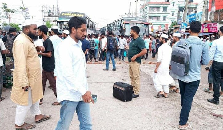 জুলাইযোদ্ধাকে লাঞ্চিত, ঢাকা-ময়মনসিংহ রুটে বাস চলাচল বন্ধ