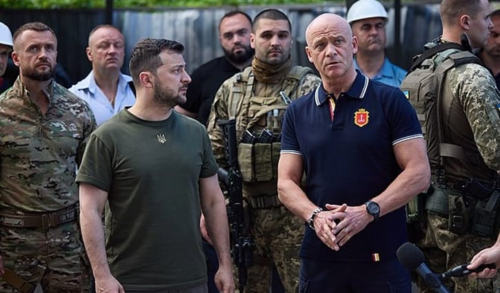 ওডেসার মেয়রের ইউক্রেনীয় নাগরিকত্ব বাতিল করলেন জেলেনস্কি