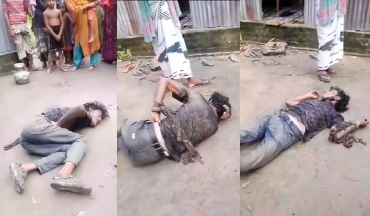 ‘প্রেমিকার বাড়ির উঠানেই’ ছটফট করে শেষ যুবকের প্রাণ