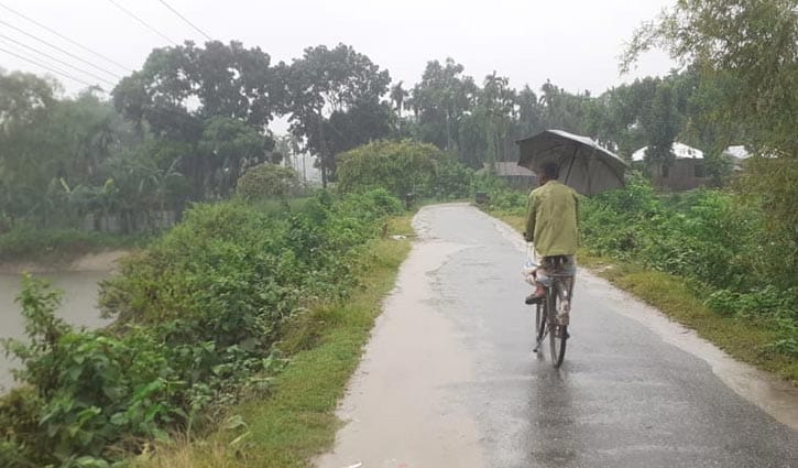পঞ্চগড়ে ৮৩ মিলিমিটার বৃষ্টিপাত, মিলেছে শীতের আভাস