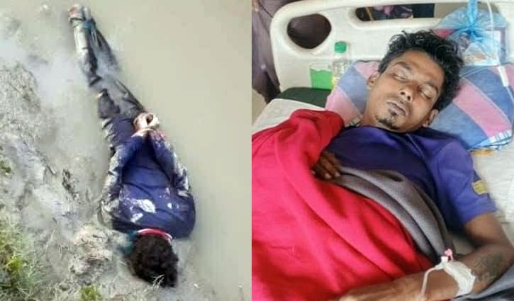 শিবসা নদীর চর থেকে হাত-পা বাঁধা যুবক উদ্ধার