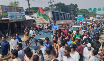 মাদারীপুরে খোকন তালুকদারের মনোনয়ন, বিএনপির আনন্দ শোভাযাত্রা