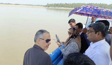 তিস্তা ব্যারেজ পরিদর্শনে ইরানের রাষ্ট্রদূত