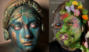 প্রস্থেটিক মেকআপ আর্টে সোনালী মিতুয়ার নীরব উত্থান