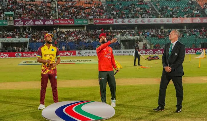 শেষ ম্যাচে টস জিতে ব্যাটিংয়ে বাংলাদেশ, একাদশে চার পরিবর্তন