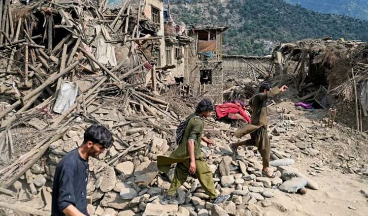 আফগানিস্তানে ভয়াবহ ভূমিকম্প