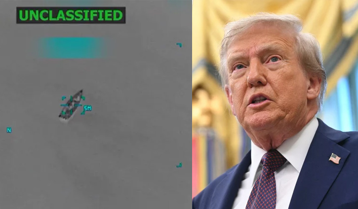 ভেনেজুয়েলার উপকূলে নৌকায় ফের মার্কিন হামলা, নিহত ৬