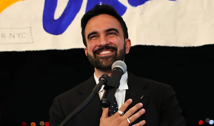 নিউইয়র্কের প্রথম মুসলিম মেয়র হয়ে ইতিহাস গড়লেন জোহরান মামদানি