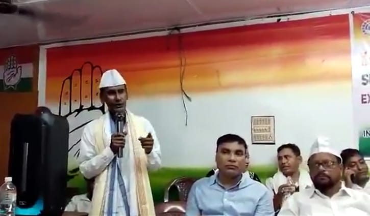 আসামে কংগ্রেস নেতার ‘আমার সোনার বাংলা’ গাওয়া নিয়ে তোলপাড়