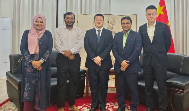 চীনা রাষ্ট্রদূতের সাথে এবি পার্টির বৈঠক 