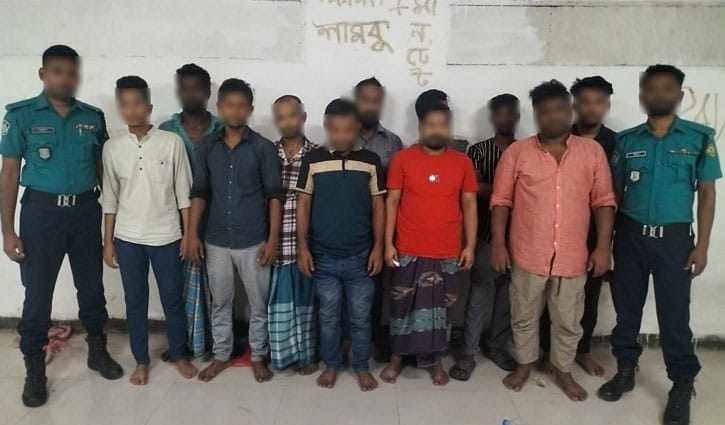 বিভিন্ন অপরাধে রাজধানীতে গ্রেপ্তার ১০