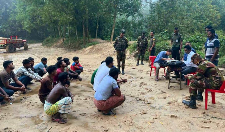 হবিগঞ্জে অবৈধভাবে সিলিকা বালু উত্তোলন, ১৪ জনের কারাদণ্ড