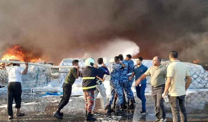 শাহজালাল বিমানবন্দরের আগুন অনেকটা নিয়ন্ত্রণে: বেবিচক