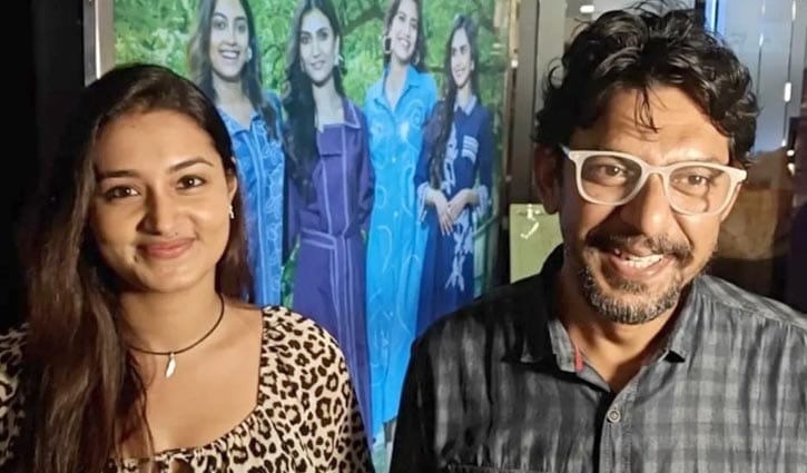 কলকাতায় একসঙ্গে চঞ্চল-ফারিণ