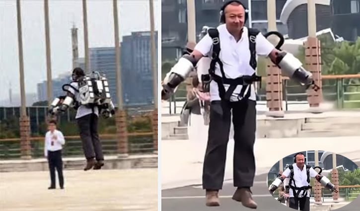 মানুষ উড়তে পারবে ঘণ্টায় ১০০ কিলোমিটার