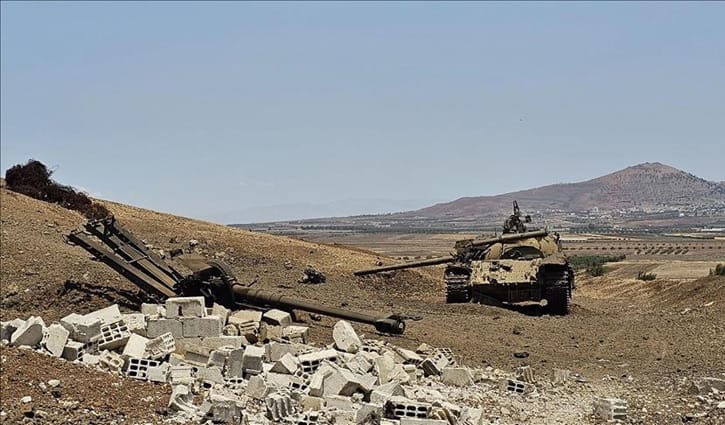 ট্যাঙ্ক নিয়ে সিরিয়ায় প্রবেশ করেছে ইসরায়েলি সেনারা