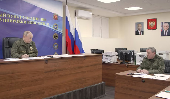 পারমাণবিক শক্তিচালিত নতুন ক্রুজ ক্ষেপণাস্ত্রের পরীক্ষা চালিয়েছে রাশিয়া