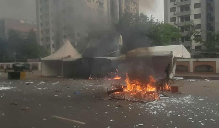 জুলাই সনদ স্বাক্ষরের দিন সংঘর্ষের ঘটনায় এবার ধানমন্ডি থানায় মামলা